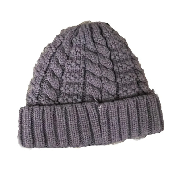 ADRIENNE LANDEAU Grey  Beanie Hat Sports Outdoor Normcore Gorpcore Winter O/s - Picture 2 of 7